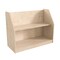 Flash Furniture Bright Beginnings Commercial Grade Modular 2 Shelf Wooden Classroom Display Shelf, Natural MK-KE19226-GG - alternate 1